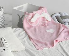 плед ангел 60*90 св.розовый в Перми