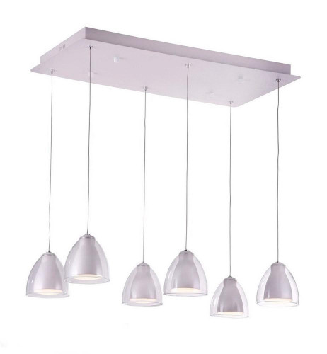 подвесная люстра idlamp mirella 394/6-ledwhite в Перми