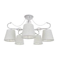 потолочная люстра idlamp vilucchio 556/5pf-whitepatina в Перми