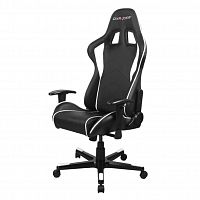 кресло геймерское dxracer formula черно-белое в Перми