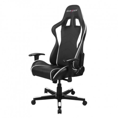 кресло геймерское dxracer formula черно-белое в Перми