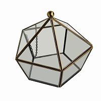 флорариум стеклянный в винтажном стиле diamond shape в Перми