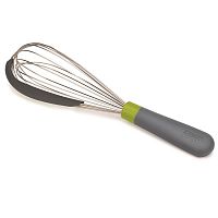 венчик со скребком 2-в-1 whiskle серо-зелёный в Перми
