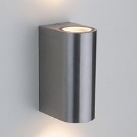 уличный настенный светильник elektrostandard 1703 techno pillar хром 4690389117145 в Перми