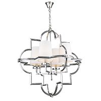люстра mandeville l nickel от delight collection белая/никель в Перми