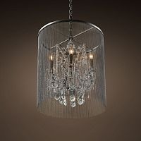 люстра vaille от delight collection никель в Перми