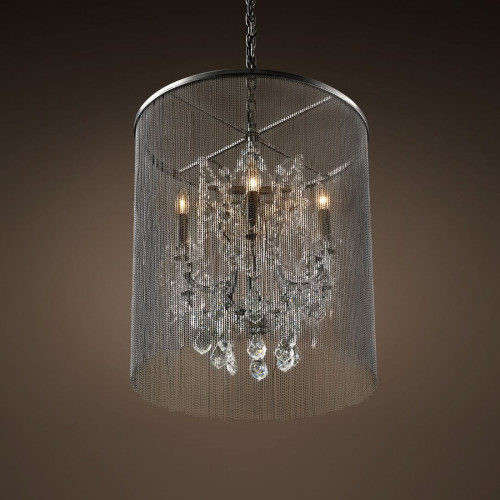 люстра vaille от delight collection никель в Перми