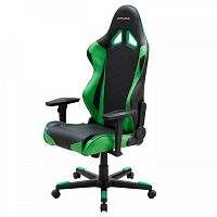 кресло геймерское dxracer racing черно-зеленое в Перми