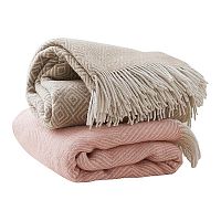 розовый шерстяной плед в Перми