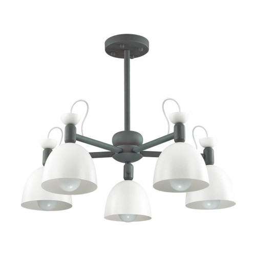 потолочная люстра lumion fiona 3687/5c белая в Перми