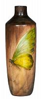 ваза настольная fresco yellow butterfly в Перми