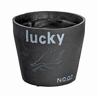 цветочный горшок lucky чёрный в Перми