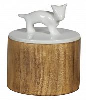ваза настольная guard cat wood small в Перми